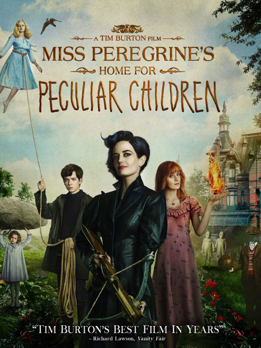 Miss Peregrine’s Home for Peculiar Children, a Tim Burton film